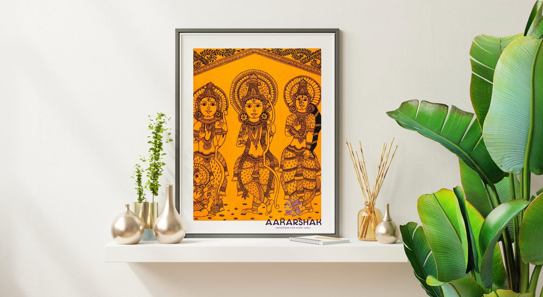 Kalamkari Painting – Hand-Painted Indian Art for Wall Décor