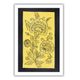 AAKARSHAK Kalamkari Painting Handmade Flower Kalamkari art Framed Traditional Indian paintings for Wall Living room Home decor Gifts - 8x12 Inch |(KSL107)