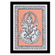 AAKARSHAK Kalamkari Painting Handmade Laxmi Kalamkari art Framed Traditional Indian paintings for Wall Living room Home decor Gifts - 12x16 Inch |(KME102)