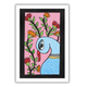 AAKARSHAK Kalamkari Painting Handmade Peacock Kalamkari art Framed Traditional Indian paintings for Wall Living room Home decor Gifts - 8x12 Inch |(KSL110)