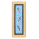 Handmade Kalamkari painting with Fish design, framed and ready to hang – Indian folk art on wall
