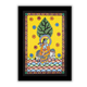 Handmade krishna Madhubani Painting Traditional Indian Folk Art Wall Decor