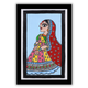 Handmade Madhubani Painting – Sita Mithila Art for Wall Decor & Gifts