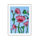 AAKARSHAK Pichwai Painting Handmade Lotus Pichwai art Framed Traditional Indian paintings for Wall Living room Home decor Gifts - 6x8 Inch |(PWMI104)