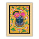 Handmade Pichwai painting with Lord Shrinathji motif, framed for wall decor – traditional Indian temple art
