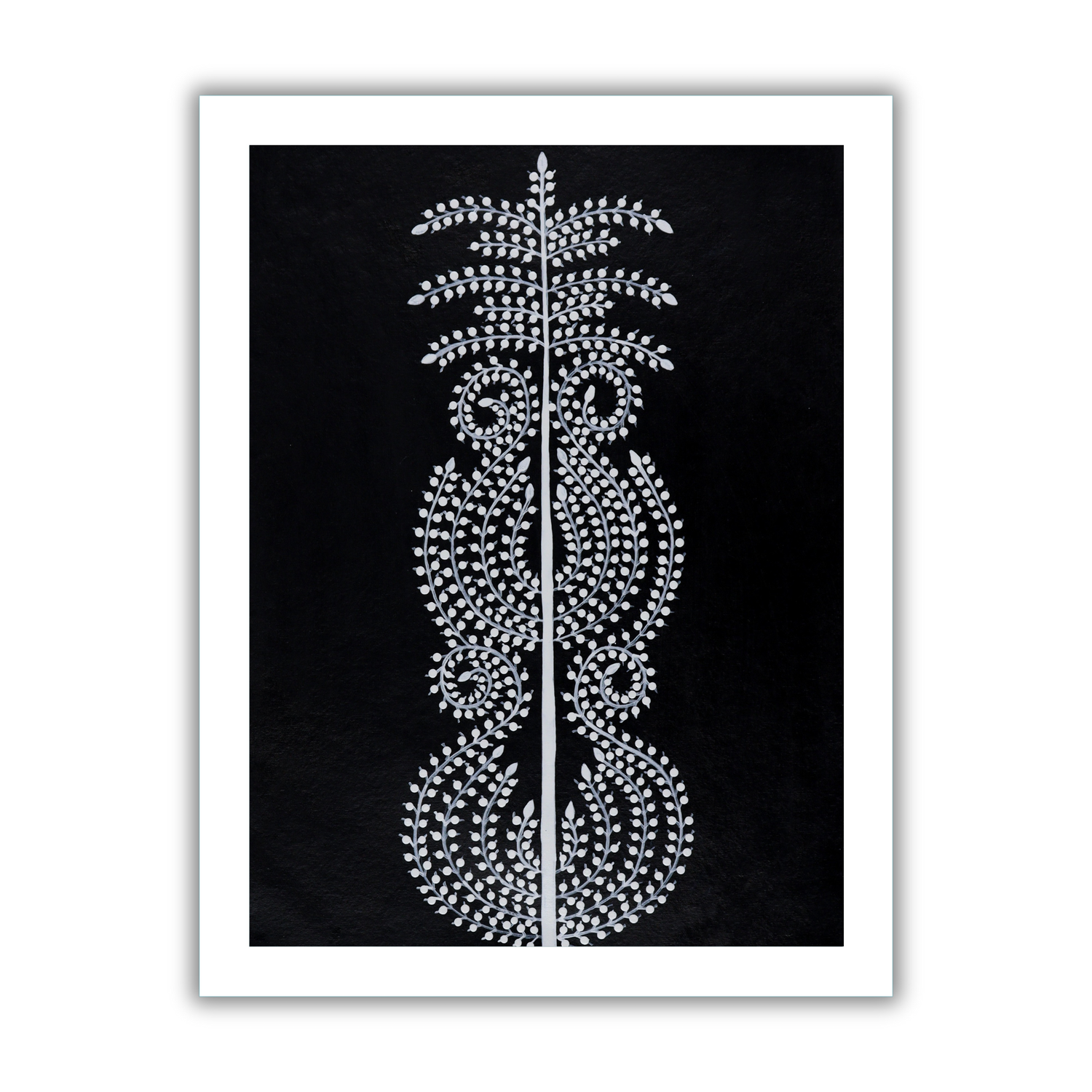 AAKARSHAK Warli Painting Handmade Tree Warli art Framed Traditional Indian paintings for Wall Living room Home decor Gifts - 12x16 Inch |(WWME104)