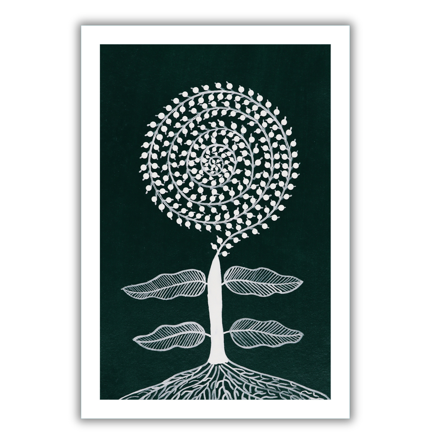 AAKARSHAK Warli Painting Handmade Tree of Life Warli art Framed Traditional Indian paintings for Wall Living room Home decor Gifts - 8x12 Inch |(WWS105)